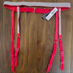 Victoria’s Secret shine strap garter belt